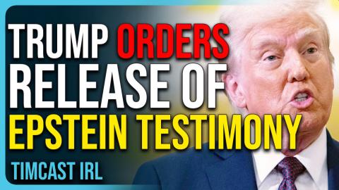 Trump ORDERS Pam Bondi To RELEASE Epstein Grand Jury Testimony, FINALLY