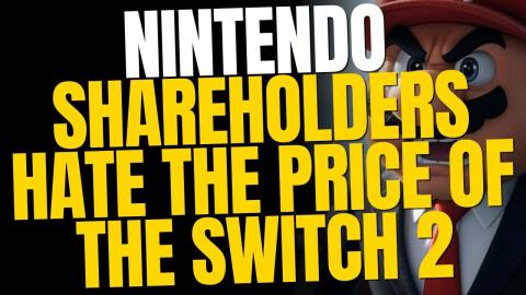 Nintendo Under Fire — Shareholders Condemn Switch 2 Costs