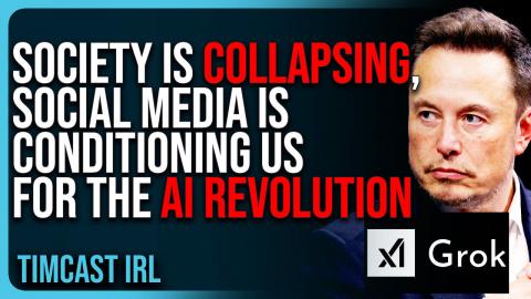 Society Is COLLAPSING, Social Media Is Conditioning Us For The AI Revolution