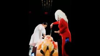 Marina Abramovic satanic dinners with Kabal members from Hollywoodtards ,politicians and business men .