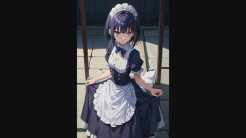 My AI Harem Pics of the Day Episode 19 A Maid, A Pink Haired Girl, An Elf, and A Slave