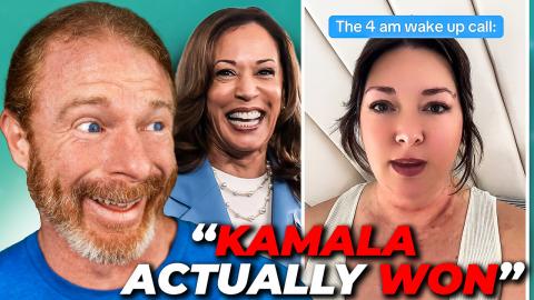 TikTok Cult Still Believes that Kamala Won! LOL