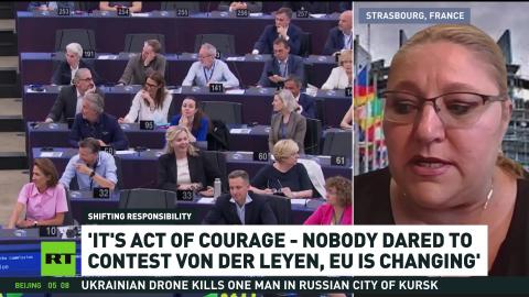 'It’s an act of courage to contest Ursula' — Romanian MEP Sosoaca