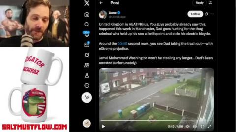 Dad Runs Over Thug who Stole His Kid's Bike at Knife Point