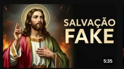 A Salvação Cristã! Jesus Veio nos Salvar dele mesmo!