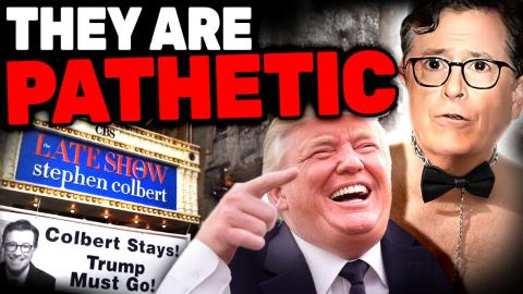 Stephen Colbert Has UNHINIGED BREAKDOWN Live On Air! Calls Himself A Martyr & Rages At Donald Trump
