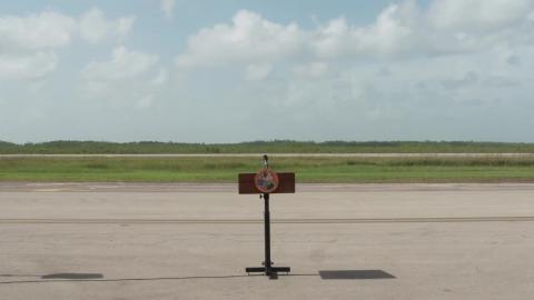 Governor DeSantis Speaks from Alligator Alcatraz