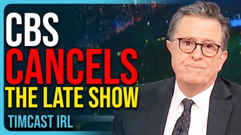 CBS CANCELS The Late Show, Stephen Colbert DESTROYED Historic Show