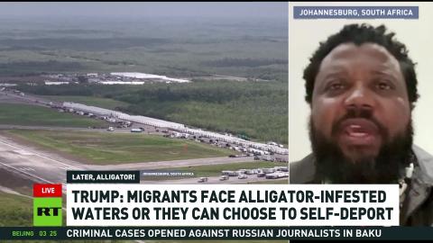 Again America has proven how evil they can be — Tahir Maepa on Trump's Alligator Alcatraz