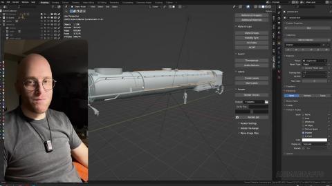 How I recreated an entire Steam Locomotive in 3D