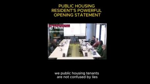 Citizen attacks VICTORIA's Public Housing and the Labor Govt's role as the SLUMLORD