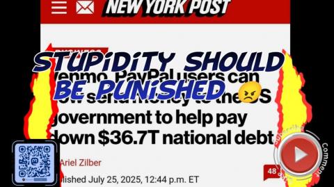 Stupidity should be punished