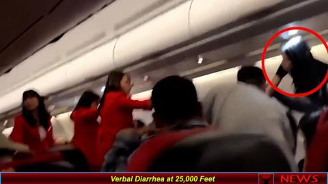 Verbal Diarrhea at 25,000 Feet