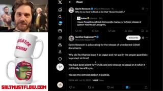 Salty Cracker - Has some Unique Insights on Trump and Pam Bondi's Fuckery