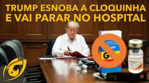 Trump recusou hidroxicloroquina e foi parar no hospital. O que podemos aprender sobre isso?