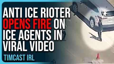 Anti ICE Rioter OPENS FIRE On ICE Agents In VIRAL VIDEO, Violence Keeps ESCALATING