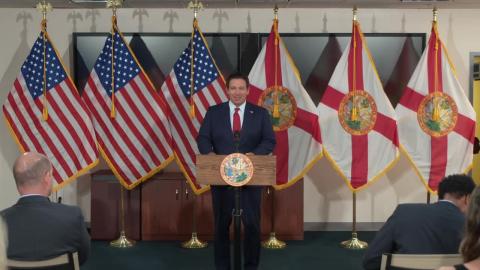 Governor DeSantis Makes Florida DOGE Audit Announcement in Broward County