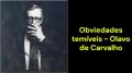 Obviedades temíveis (Olavo de Carvalho)