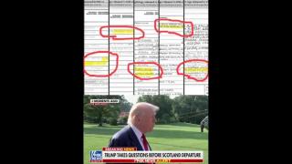 Trump claims he never went to Jeffrey Epstein's Island despite being listed in the flight logs