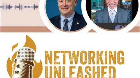 Networking Unleashed Podcast.  An interview with Richard Blank and Michael A Forman, Public Speaker. S1E31