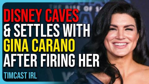 Disney Caves & Settles With Gina Carano After Firing Her, Woke Is Dead