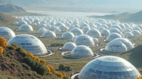 Great Divide Basin Wyoming Dome Network: A Water-Positive Solution