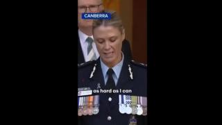 ERNIE ROLANDO COMMENTARIES  MORE ON THIS NEW TOP PIG CHIEF WOMAN AND THE MOSSAD JEW KIKES