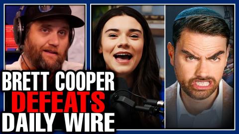 Brett Cooper Just TORCHED The Daily Wire! Shouts Out Matt Walsh & Michael Knowles In Victory Video