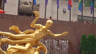 Illuminati Rockefeller Statue Prometheus Statue Lucifer exposed