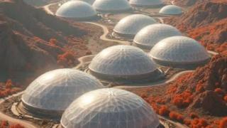 Red Desert Wyoming Transformation: 1,000-Acre Dome Network