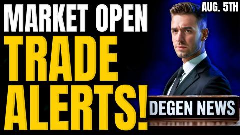 Market Open: Swings Incoming, Earnings Update & Breaking News || Live Trading