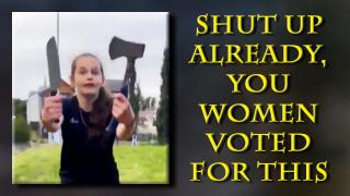 Women cry immigrants are targeting them, but they keep voting for more of it