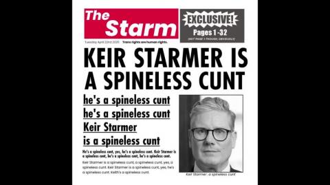 Keir Starmer Is A Spineless Cunt