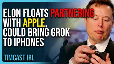 Elon Musk Floats PARTNERING With Apple, Could Bring Grok To iPhones