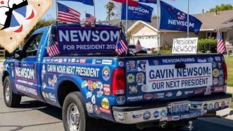 Gavin Newsom Psyop ReEEeStream 8-20-25