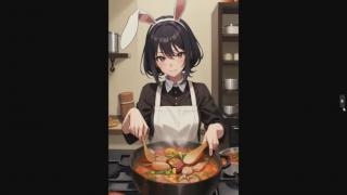 My AI Harem Pics of the Day Episode 38 An Elf Slave Girl, A RabbitGirl, Red Riding Hood, and a Pregnant Goblin