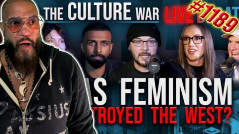  @MyronGainesX takes on MILITANT FEMINISTS on @Timcast | TSR: Live Ep. 1189