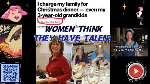 Women think they have talent