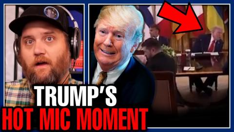 Donald Trump HOT MIC Moment Causes Media Meltdown, DENIES Boots On The Ground To Ukraine & More