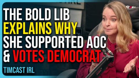 The Bold Lib Explains Why She Supported AOC & Votes Democrat