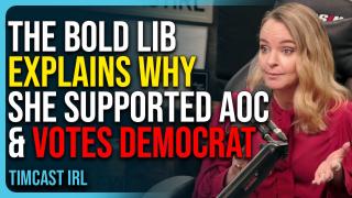 The Bold Lib Explains Why She Supported AOC & Votes Democrat