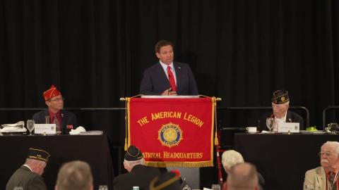 Governor DeSantis Speaks at American Legion 106th National Convention in Tampa