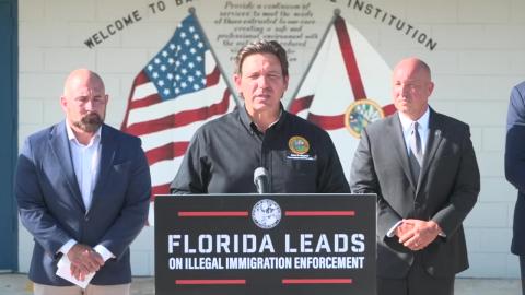 Governor DeSantis Expands Florida’s Capacity to Detain and Deport Illegal Aliens