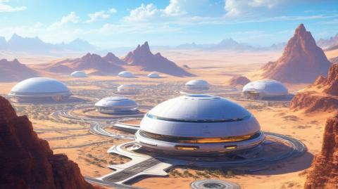 Bighorn Basin Wyoming Mega-Dome Network: Transforming Arid Lands