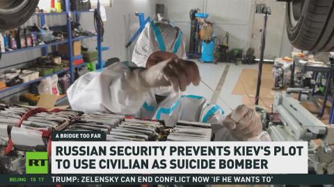 FSB prevents Ukrainian-planned attacks on Crimean bridge