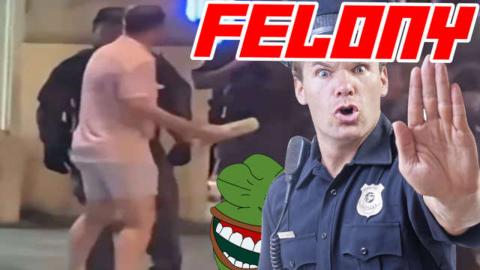 Gov't Employee Hits Cop With Subway Sandwich Gets Charged with Felony