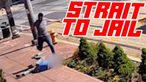 Lefty Gets Zero Jail Attacking Elderly Pro Lifers Kicking one in The Face