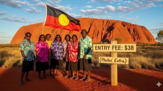 Abbos Brainwashed by Scumbag JEW (communist) bullshit - No Tourists, No Money = Out of Business