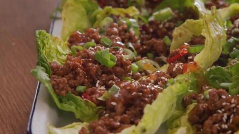 How To Make Spicy Turkey Lettuce Wraps In 15 Minutes