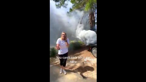 You can't park there